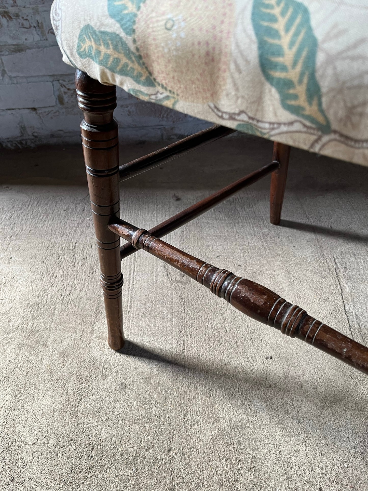 Aesthetic movement chair in the manner of E W Godwin.