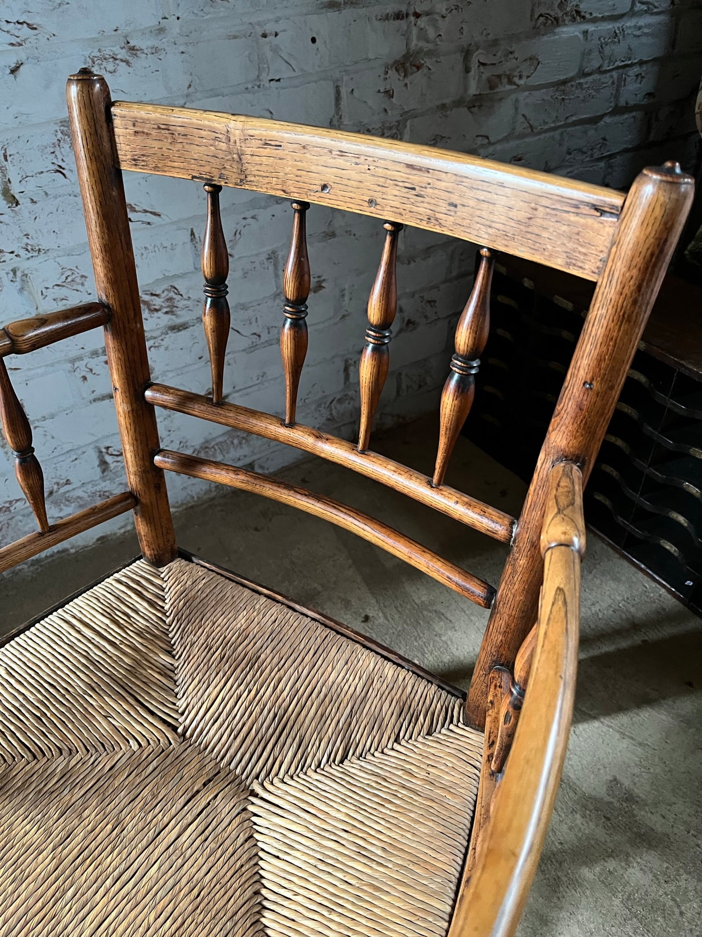 Elm Sussex type chair.