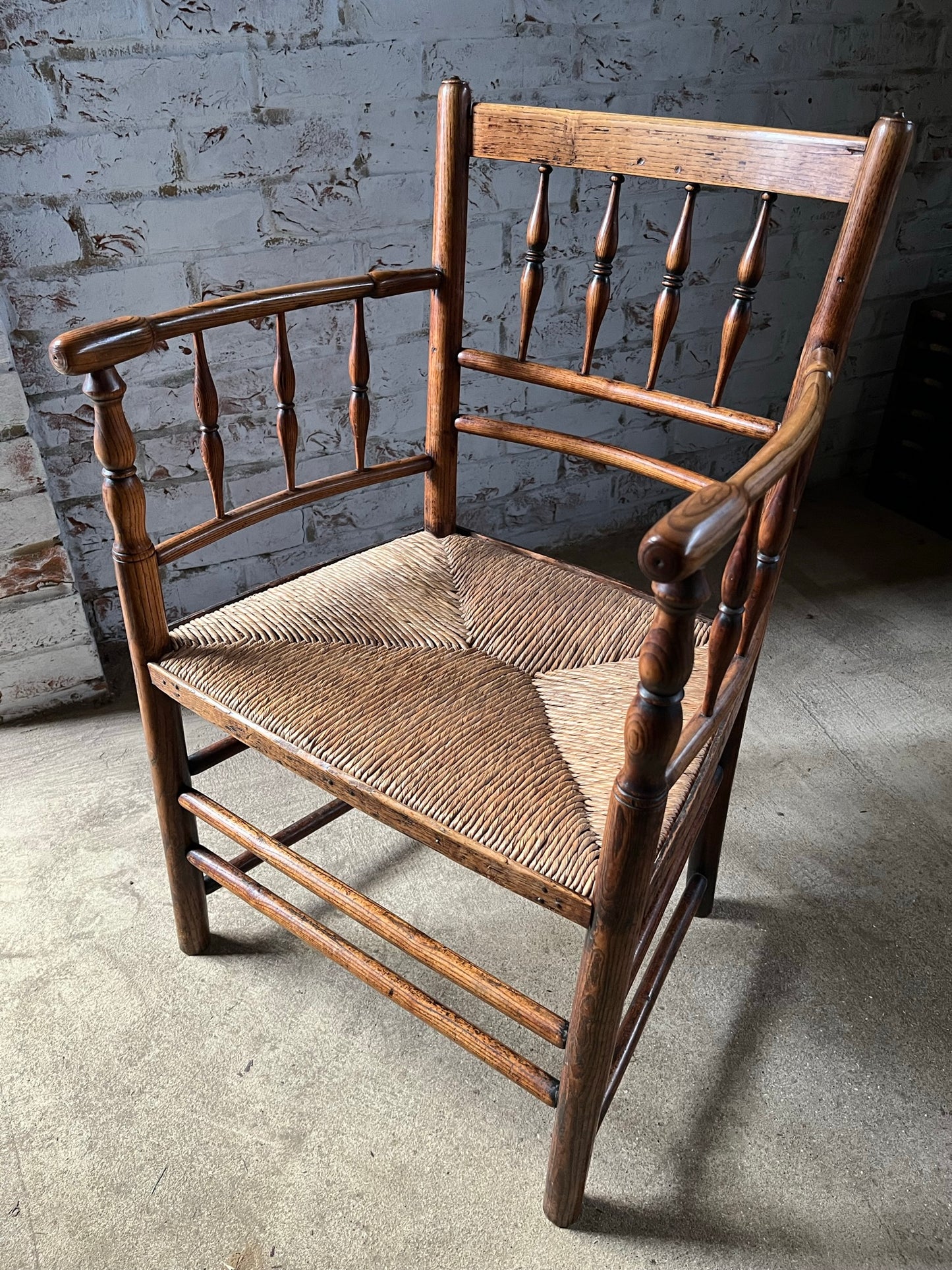 Elm Sussex type chair.